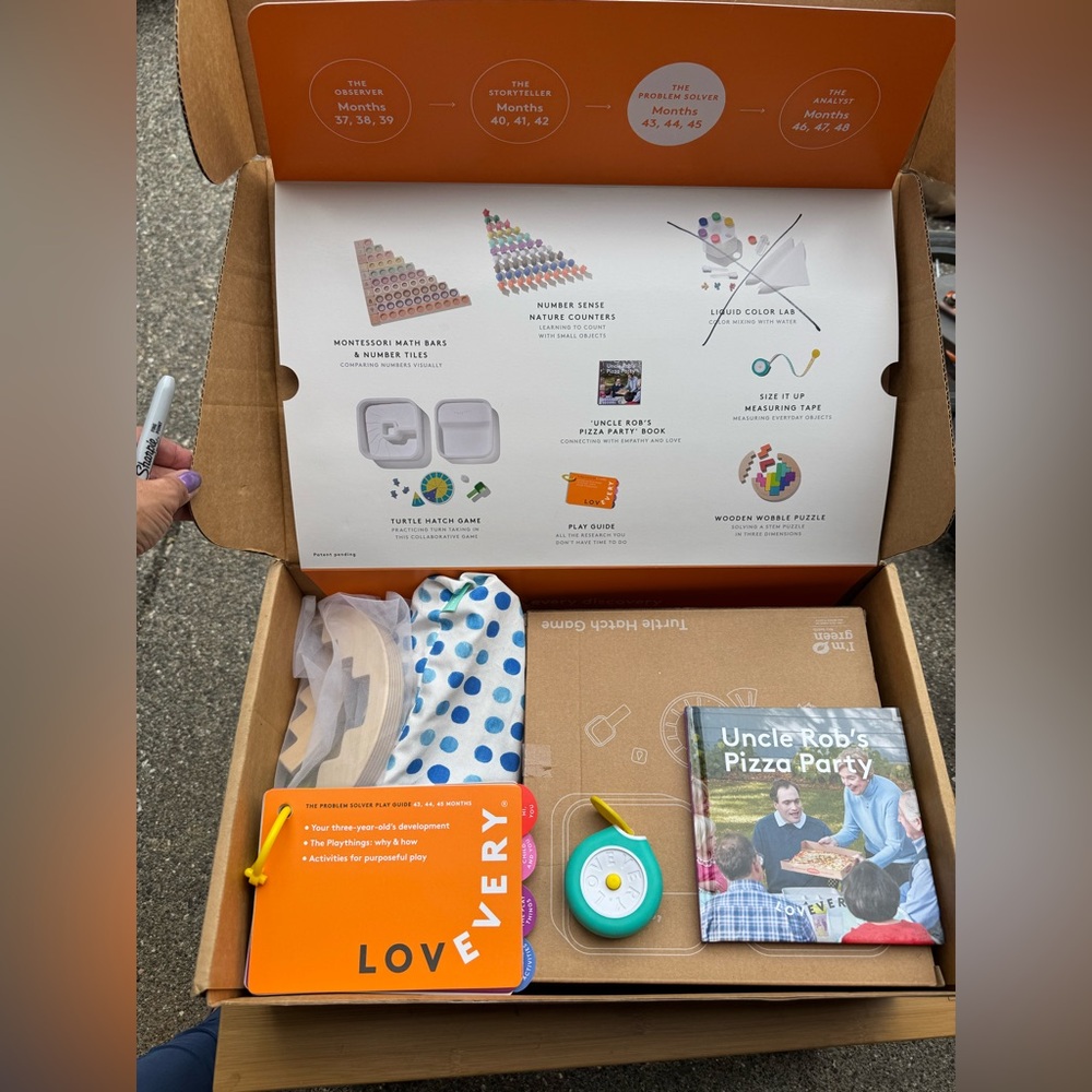 LOVEVERY THE PROBLEM SOLVER SET (43–45 months)